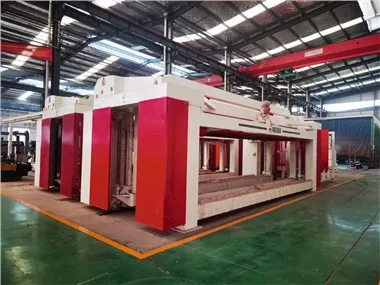 Станок для вертикальной резки блоков AAC